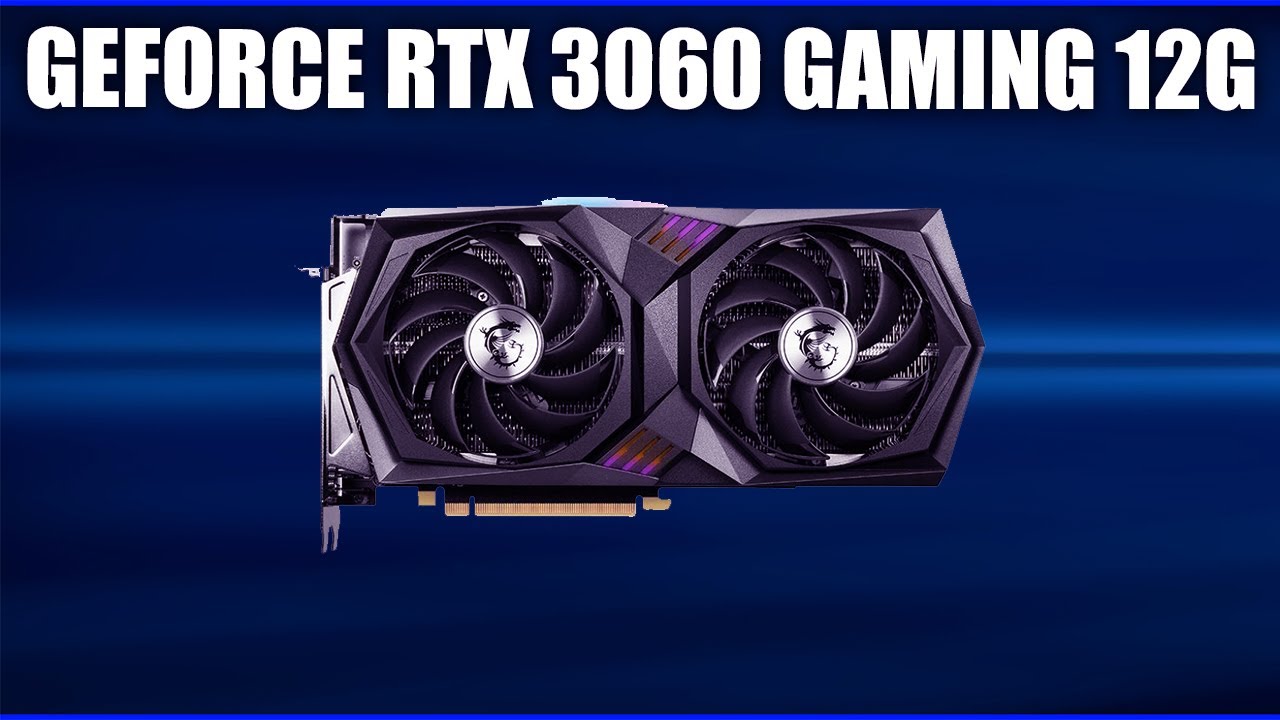 Видеокарта MSI GeForce RTX 3060 GAMING 12G (X)