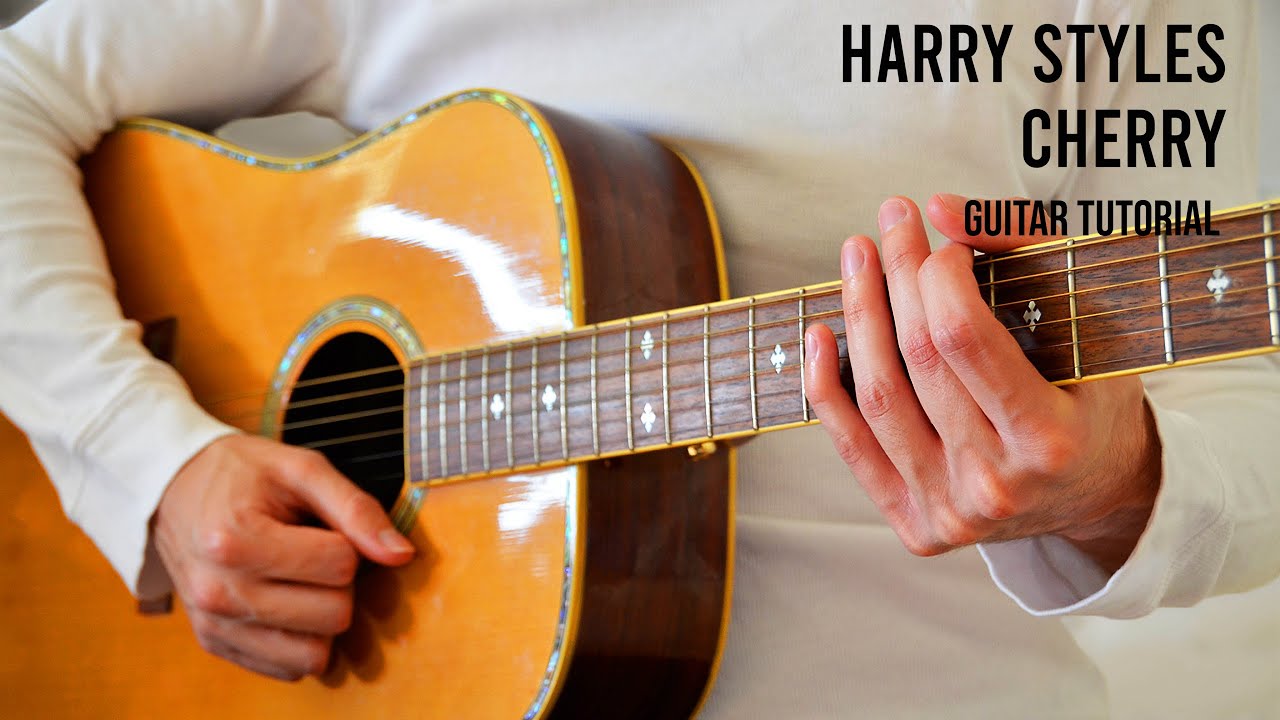 Harry Styles - Cherry EASY Guitar Tutorial With Chords / Lyrics