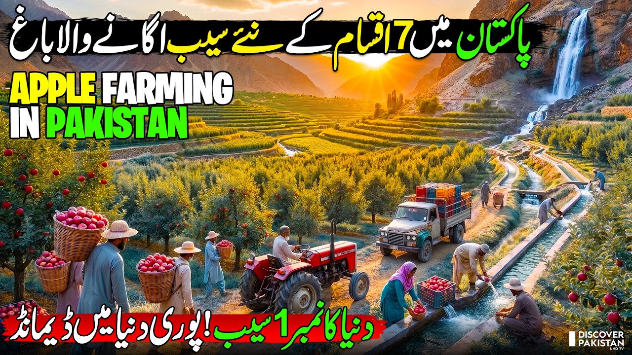 Pakistan&rsquo;s No.1 Apple Farm 🍎 | Exploring Swat&rsquo;s Apple Farming | Million-Dollar Profitable Business