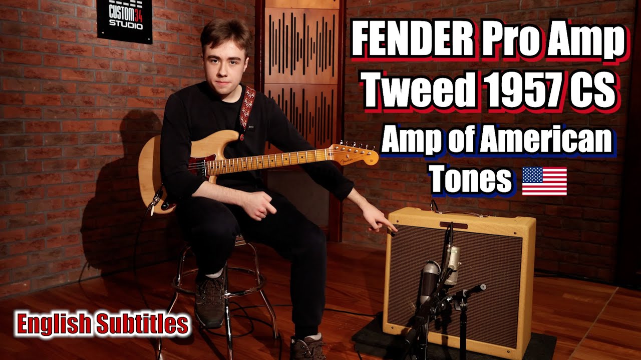 FENDER Pro Amp Tweed 1957 CS - Amp of American Tones