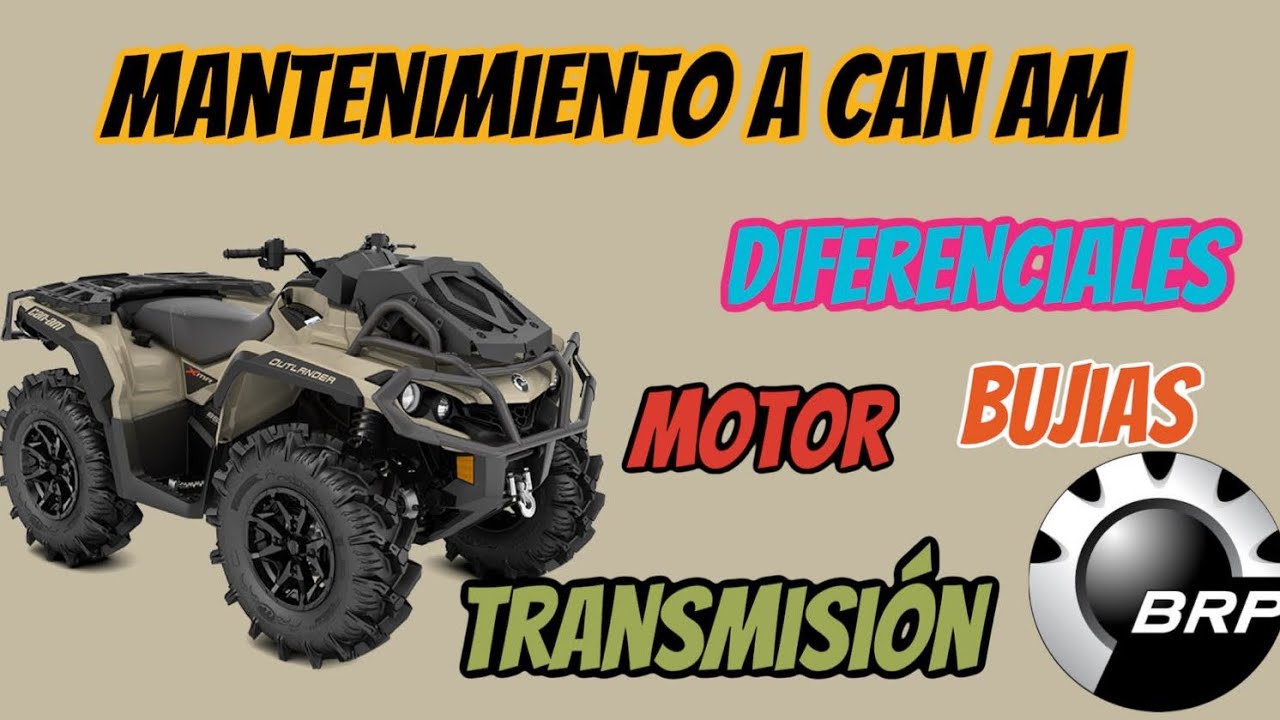 Cambio de aceite a cuatrimoto CAN AM OUTLANDER 850 #canam #atv #quads #cuatrimotos