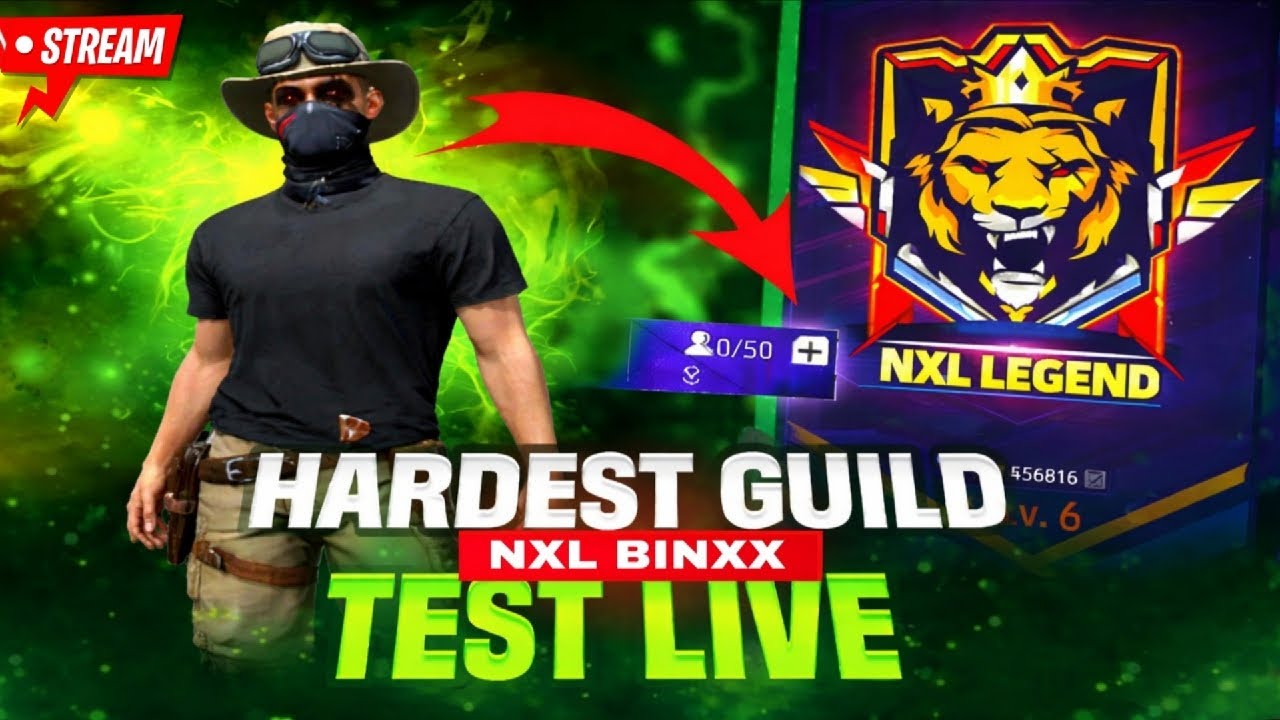 🔴Free Fire Live 🔥Guild Test1vs4 Hardest Fight 🔥 @RaiStar @NonstopGaming_ @FreeFireIndiaOfficial