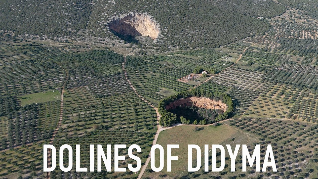 Dolines of Didyma at Argolida Greece 🇬🇷