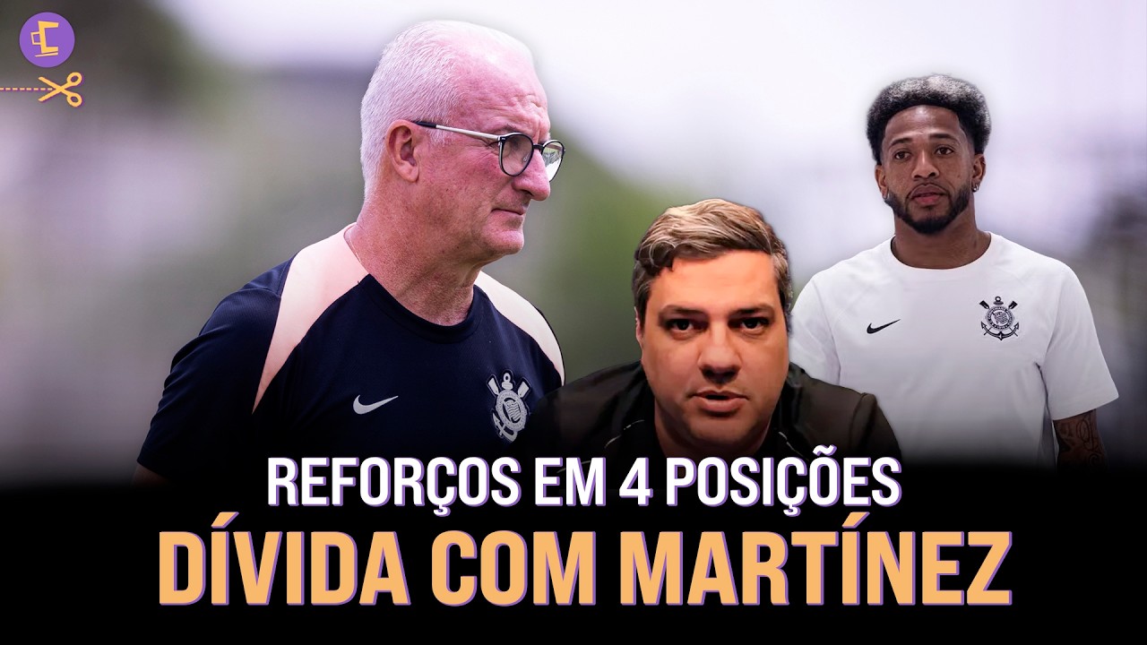 Dorival espera 4 reforços; veja quais… l Divida com José Martínez faz parte de acordo no Corinthians