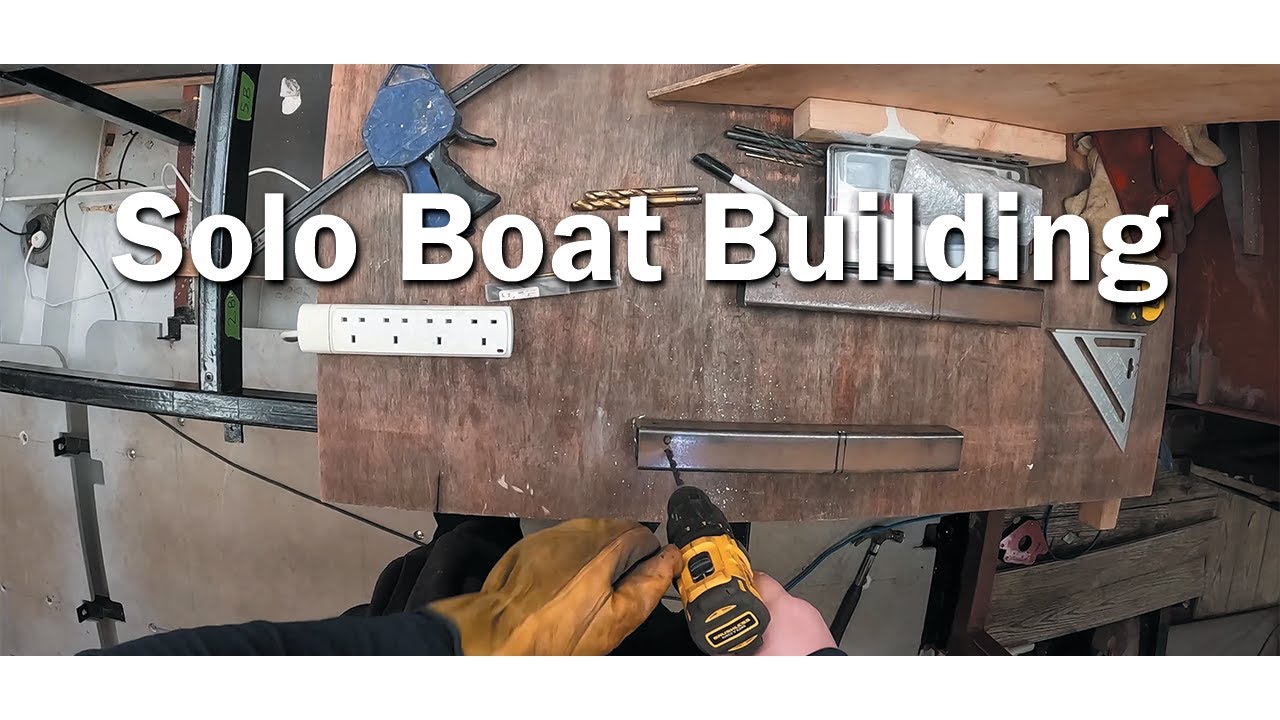 Solo Boat Building: Cutting & Assembling the Subfloor Frame