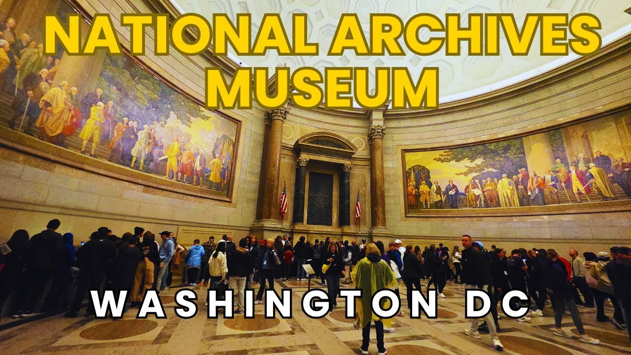 National Archives Museum Washington DC Full Tour