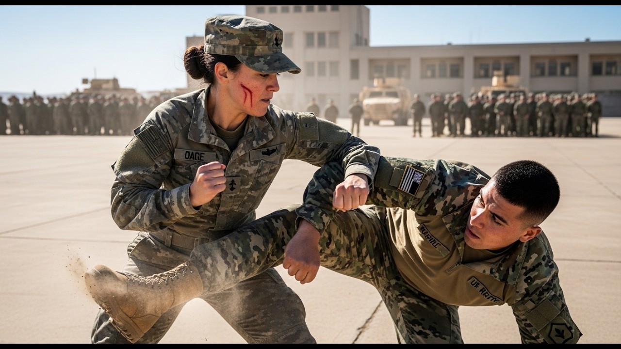 “Respect a Navy SEAL!” He Hit Her Once — Seconds Later, 2,000 Troops Watched Him Go Down