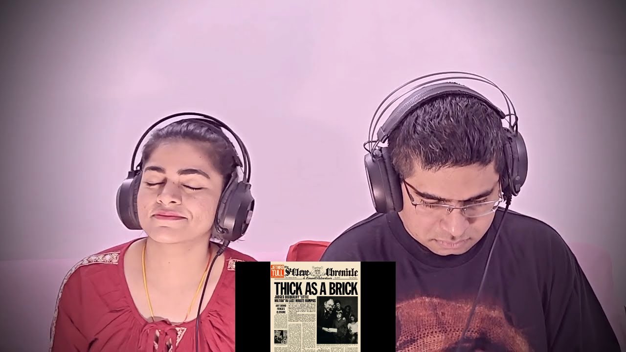 JETHRO TULL - Thick As A Brick (Pt. 1) REACTION