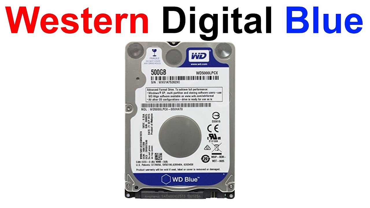 Винчестер Western Digital Blue 500GB 5400rpm 16MB WD5000LPCX SATAIII !!!