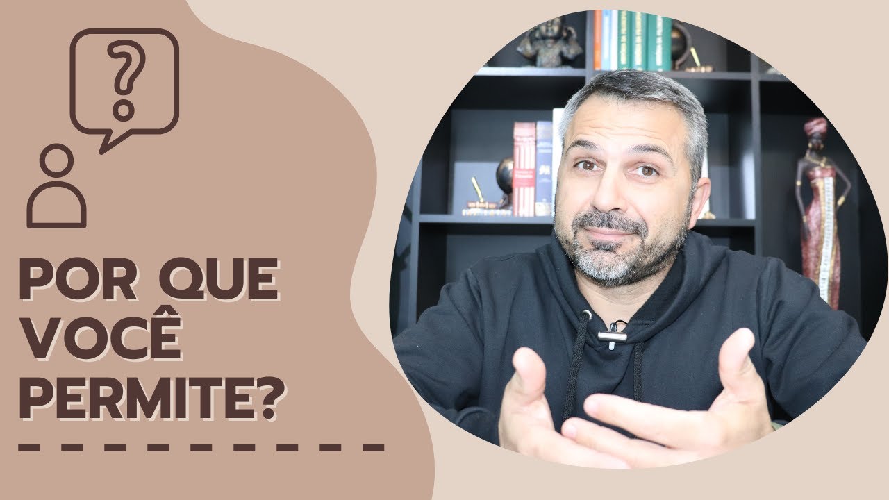 A pessoa me culpa pelos erros dela.  Por que você permite isso?