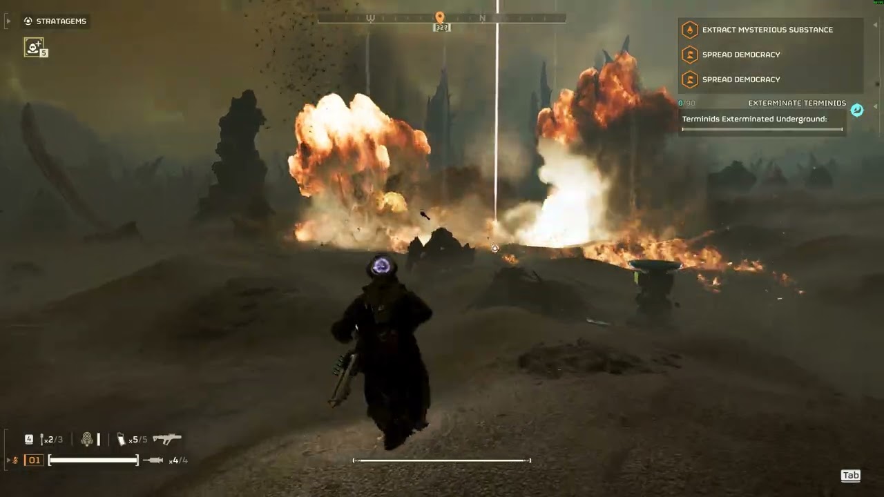 Helldivers 2 | Beating the Hive Lord SOLO for the First Time!