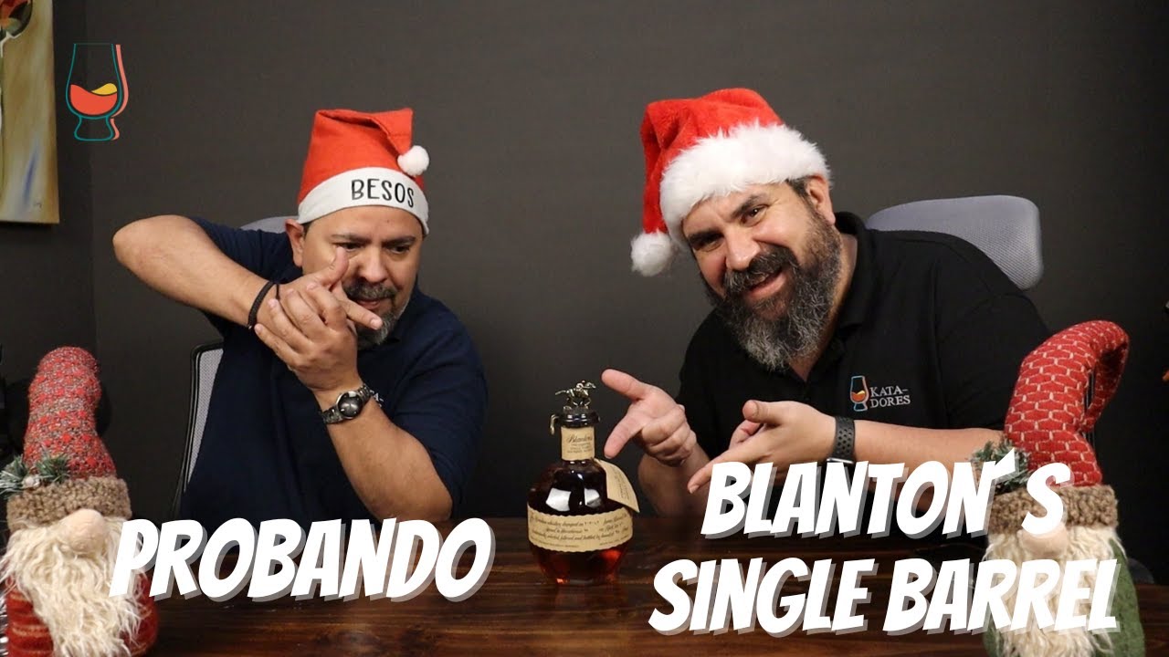 Probando Bourbon Blantons Single Barrel