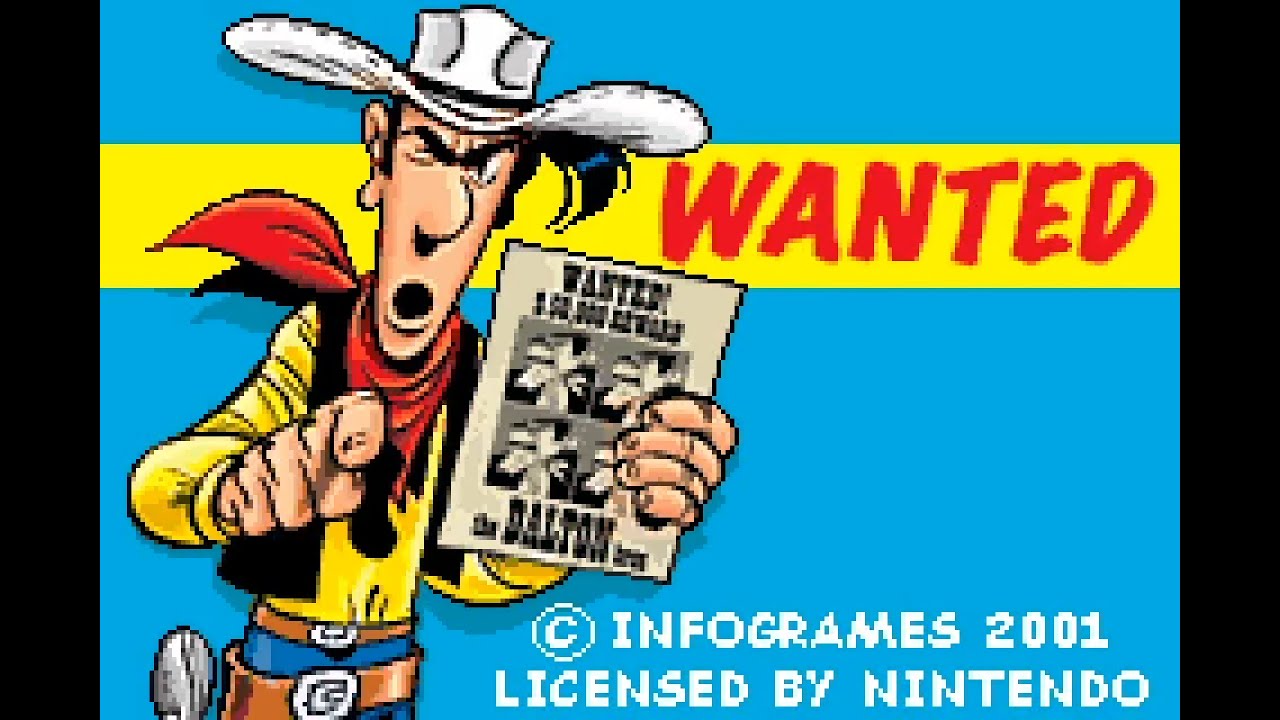 Game Boy Advance Longplay [407] Lucky Luke: Wanted! (EU)