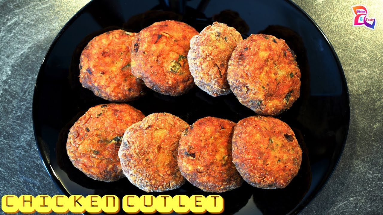 CHICKEN CUTLET WITHOUT BREADCRUMBS || Chicken Patties || ZERO BREADCRUMBS || சிக்கன் கட்லெட்