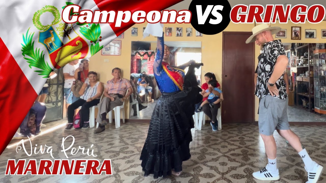 BAILÉ MARINERA Con Una PROFESIONAL 🇵🇪