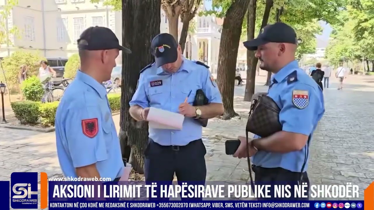 ShkodraWeb | Liri i hapësirave publike mbërrin në Shkodër, Policia Bashkiake shpërndan njoftimet