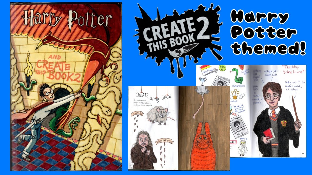 Flip Through my Harry Potter themed Create This Book 2