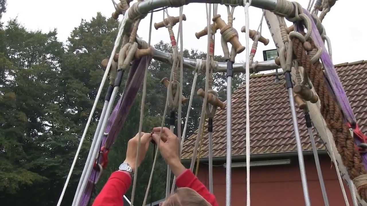 Hydrogen balloon flight