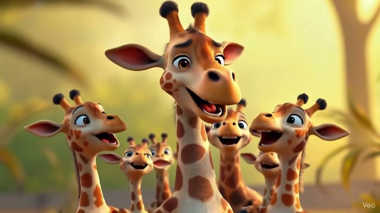 Nursery SONG | GIGGLE GIRAFFE SONG