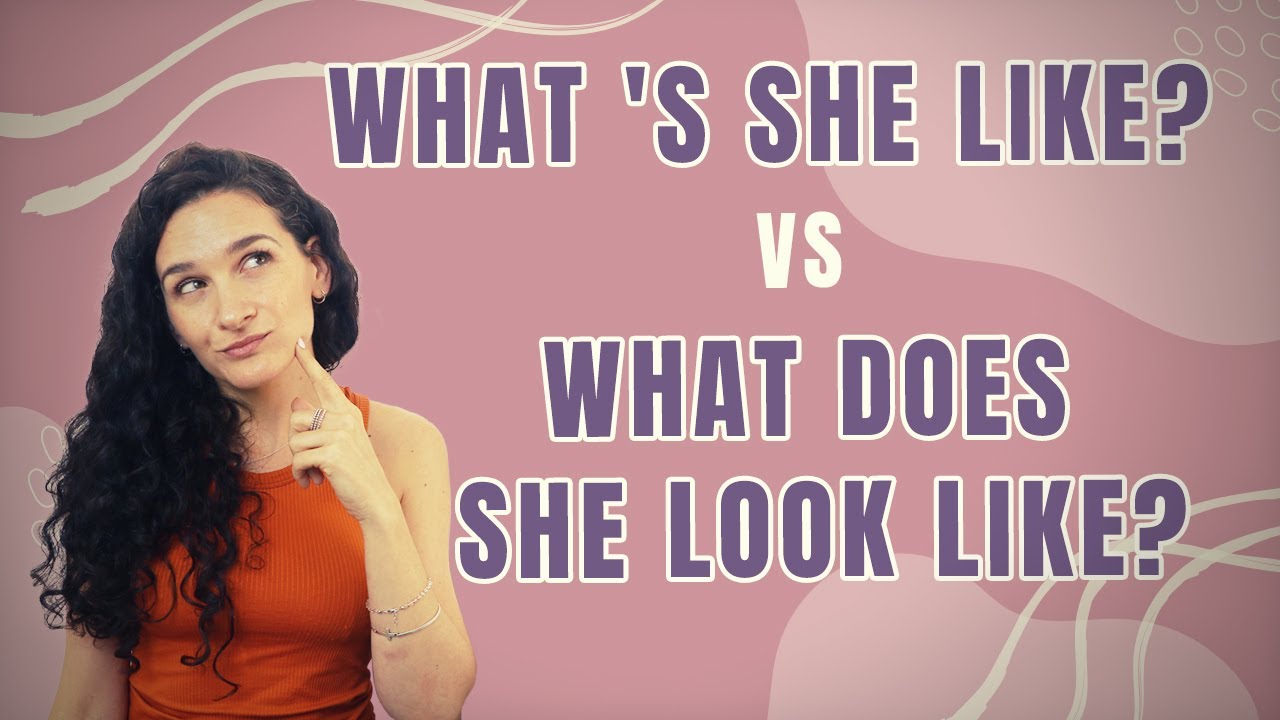 Aprende a describir personas en inglés. Vocabulario en inglés para principiantes.
