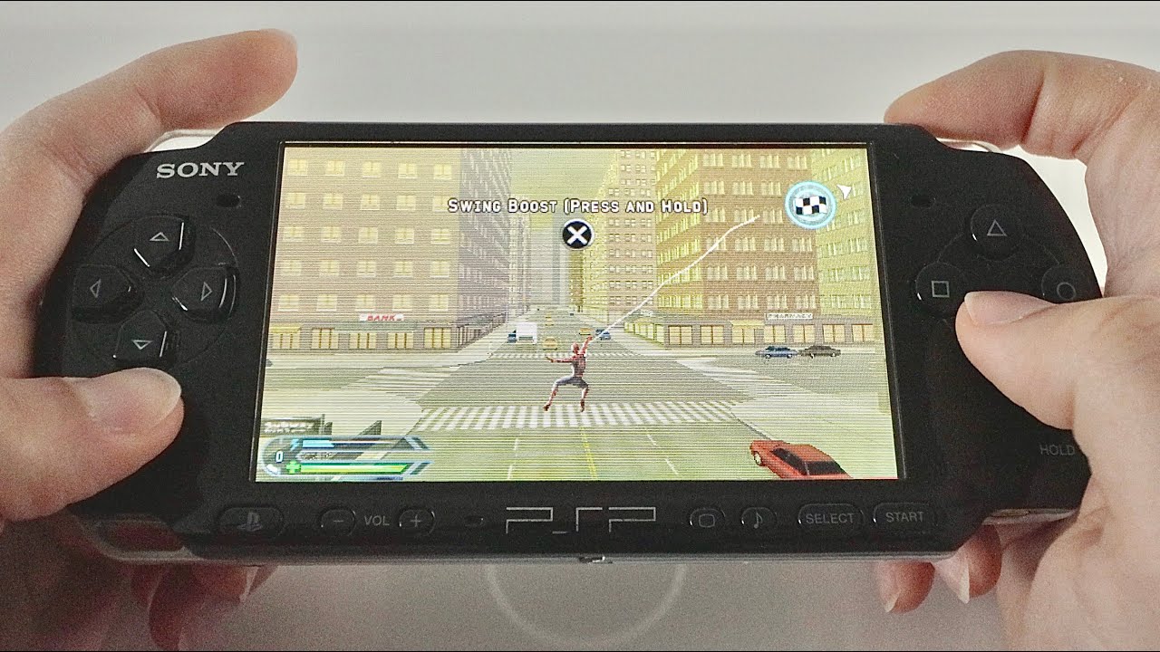 Spider-Man 3 Gameplay on PSP