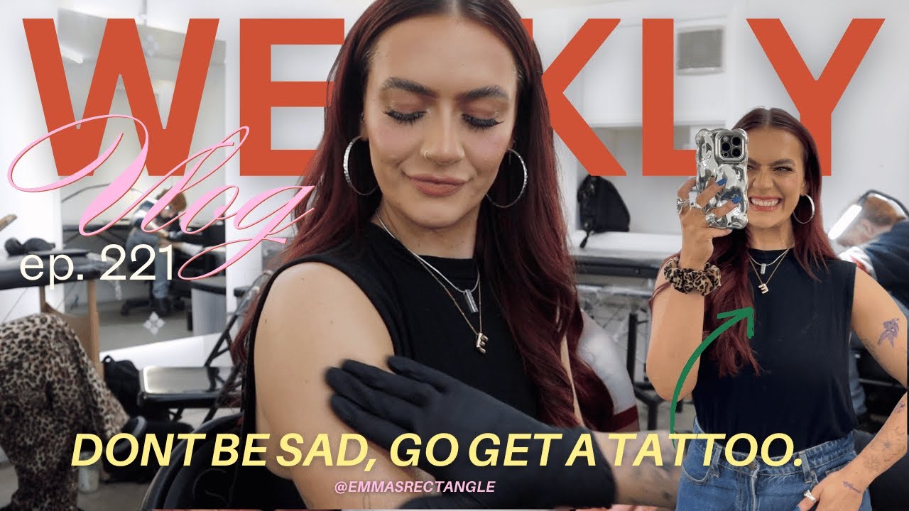 come get tattooed with me & some home updates | weekly vlog 221
