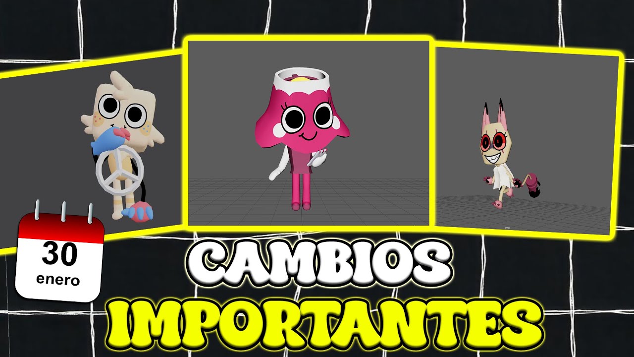 OPTIMIZACIONES para GOOB, SCRAPS, BRIGHTNEY y 2 NUEVOS MAPAS en DANDY'S WORLD