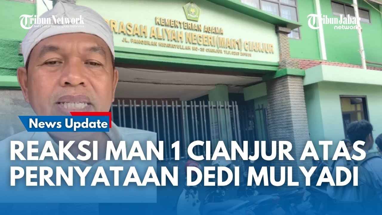 Reaksi MAN 1 Cianjur Tersudutkan oleh Pernyataan Gubernur Jabar Dedi Mulyadi Soal Dana BOS dan BPMU