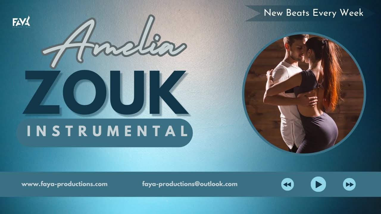 Zouk Instrumental Beat 2023 ''Amelia'' (Kizomba Type Beats) | Instru Zouk 2023