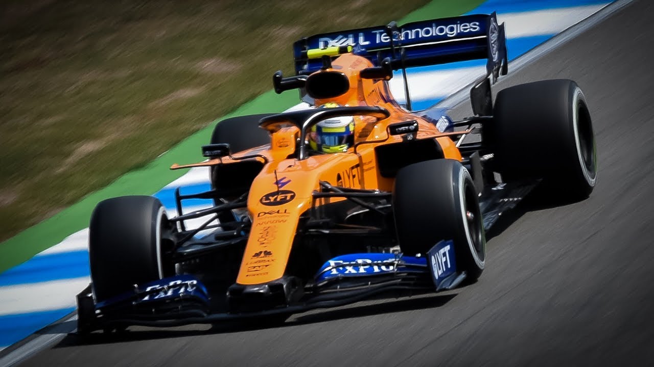 F1 2019 German GP at Hockenheim - Start, sound & crazy cornering speeds