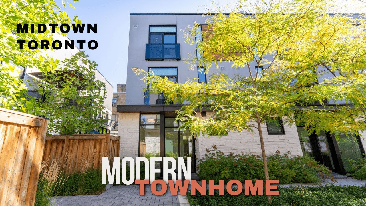 123A Roselawn Ave, Toronto - Modern End-Unit Townhouse - Midtown Toronto - C03 Yonge - Eglinton