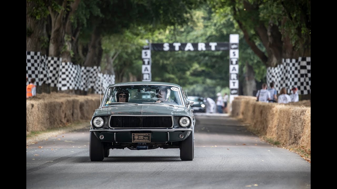 Original Mustang BULLITT at Goodwood Festival of Speed 2018