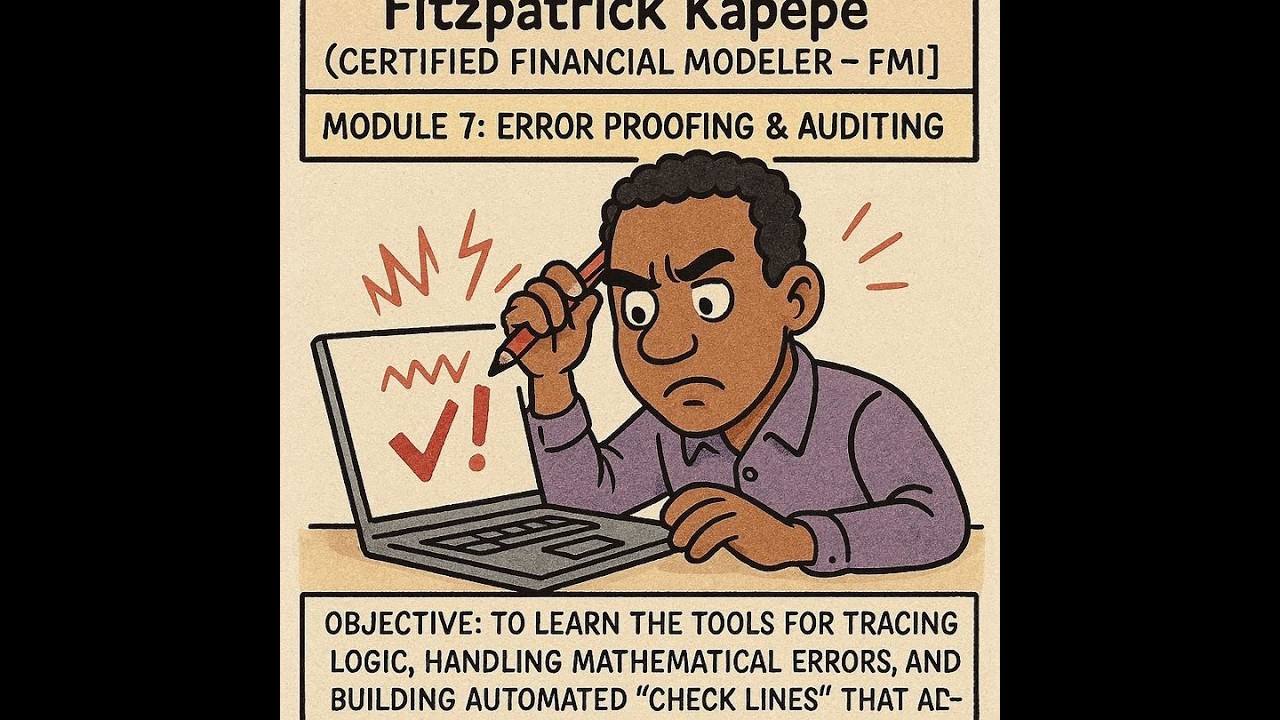 Module 7 Excel Financial Modeling: Error-Proof Your Spreadsheets