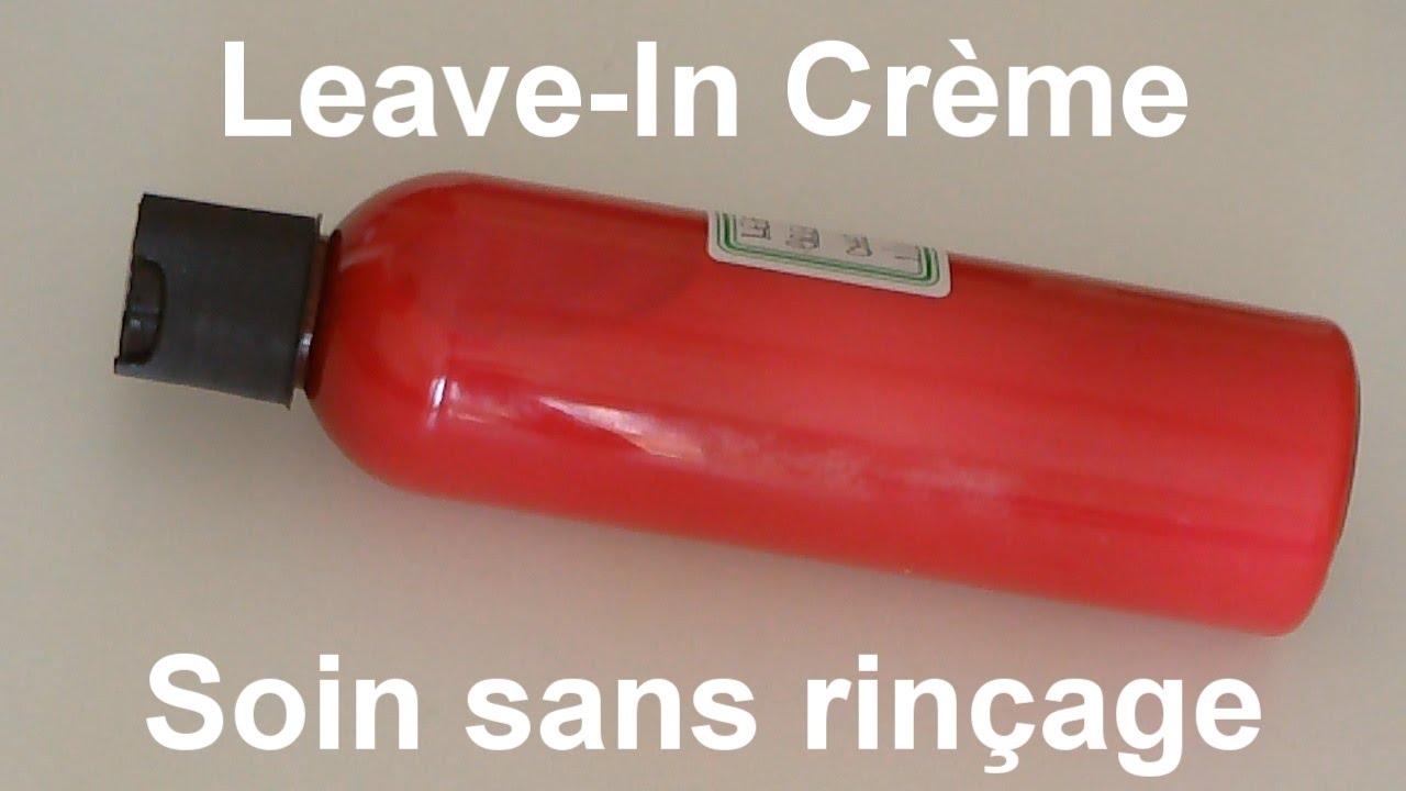 DIY: Leave-In Crème Réparatrice cheveux secs et abîmés...