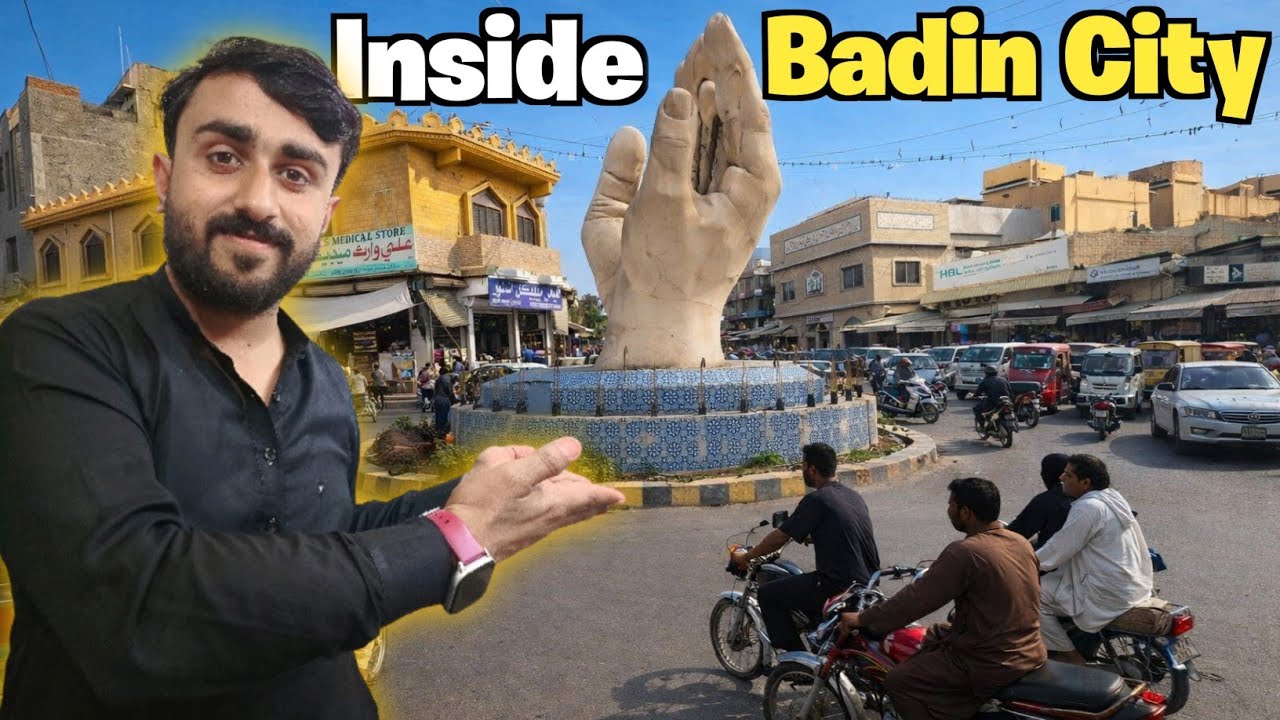 Exploring Badin City on Bike | Culture Markets & City Life | Pakistan Solo Moto Vlog | Abid Ali 110 