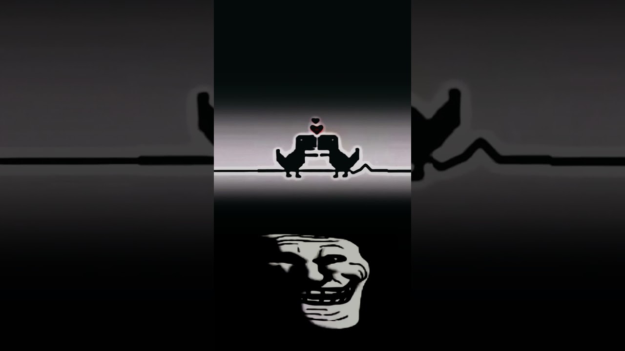 T-Rex Dinosaur Game / sad ending 💔