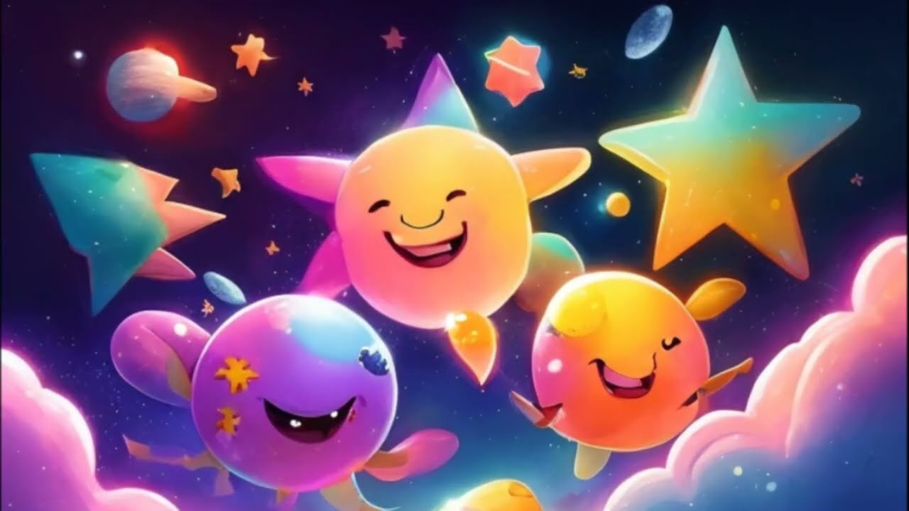 AI directed short films ( HAPPY STAR ) moral stories for kids #pytell #wnslive