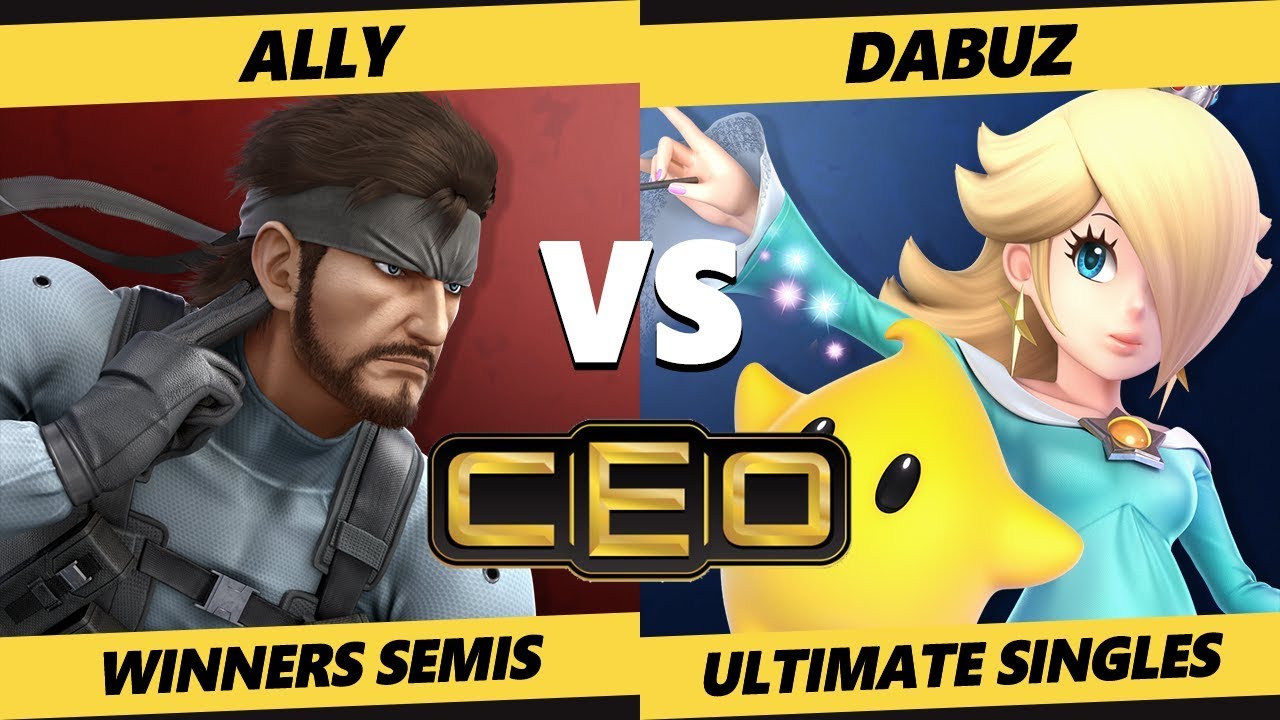 CEO 2019 SSBU - Liquid | Dabuz (Rosalina, Olimar) Vs. Ally (Snake) Smash Ultimate Tournament W Semis