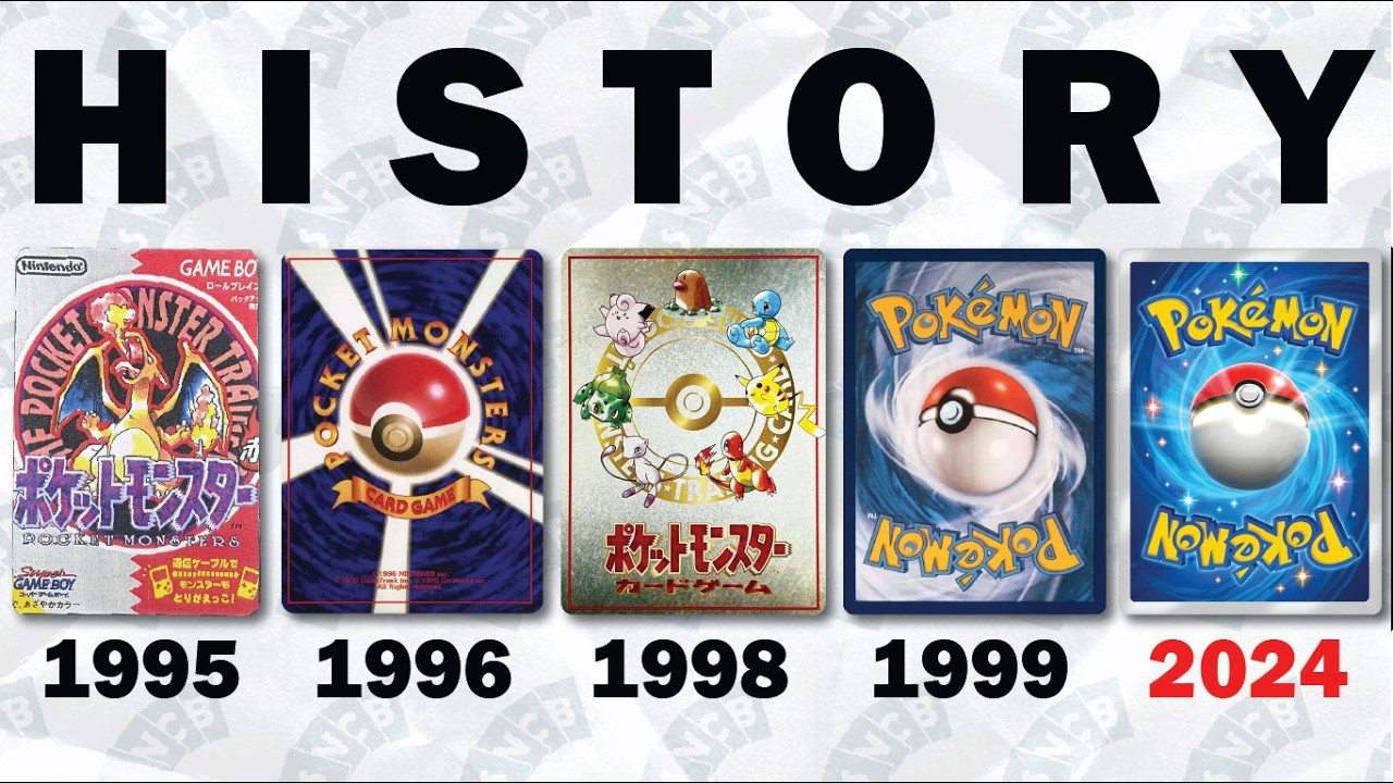 All Pok&eacute;mon Card Back Designs Ever