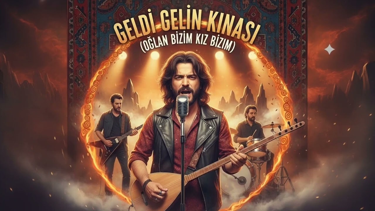 ​🎸Geldi Gelin Kınası(Oğlan Bizim Kız Bizim) Anadolu Rock cover