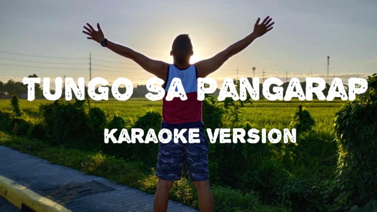 Tungo Sa Pangarap karaoke Graduation song
