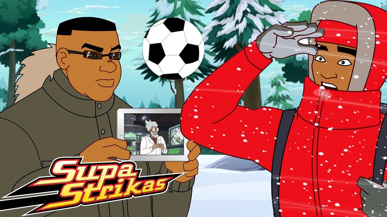 Freezing, frightening surprise🥶  | SupaStrikas Soccer kids cartoons | Super Cool Football Animation