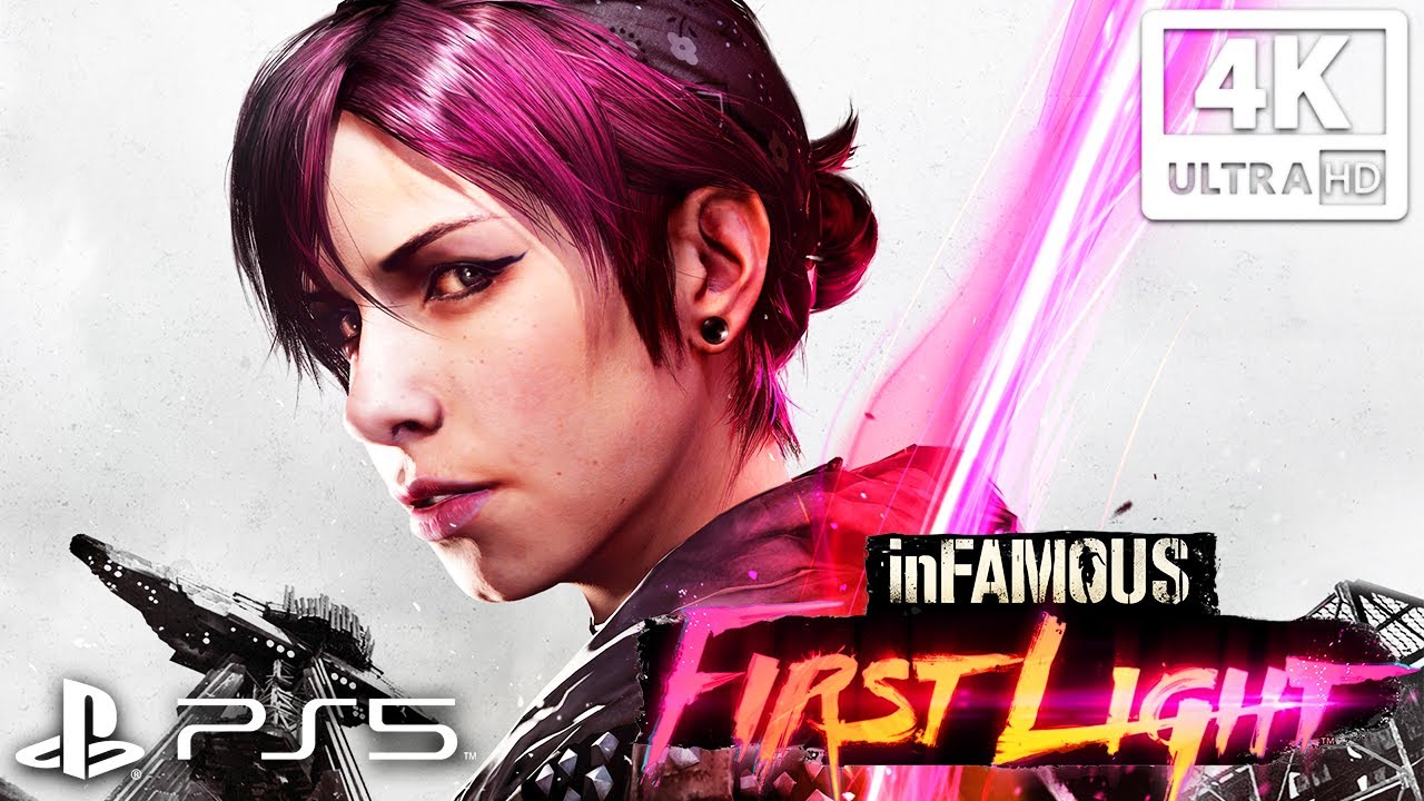 INFAMOUS FIRST LIGHT PS5 All Cutscenes (Game Movie) 4K 60FPS Ultra HD