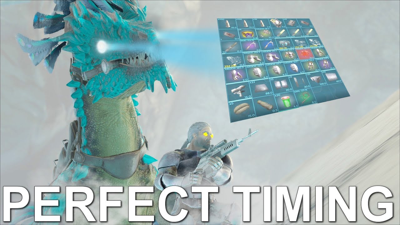 SOLO DEFENDING BASE AT THE PERFECT TIME IN ARK!