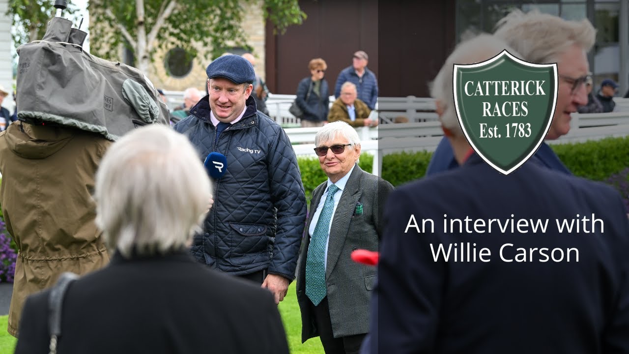 Willie Carson visits Catterick