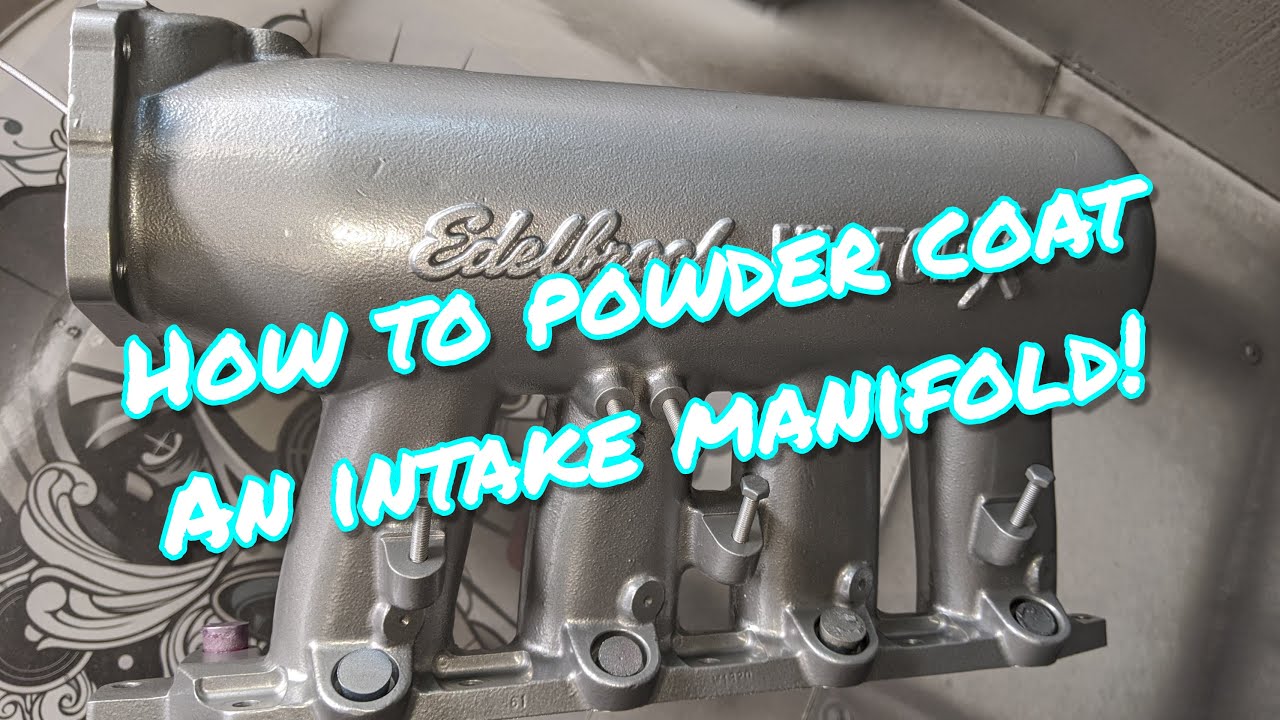 How to powder coat an intake manifold - Ep 24