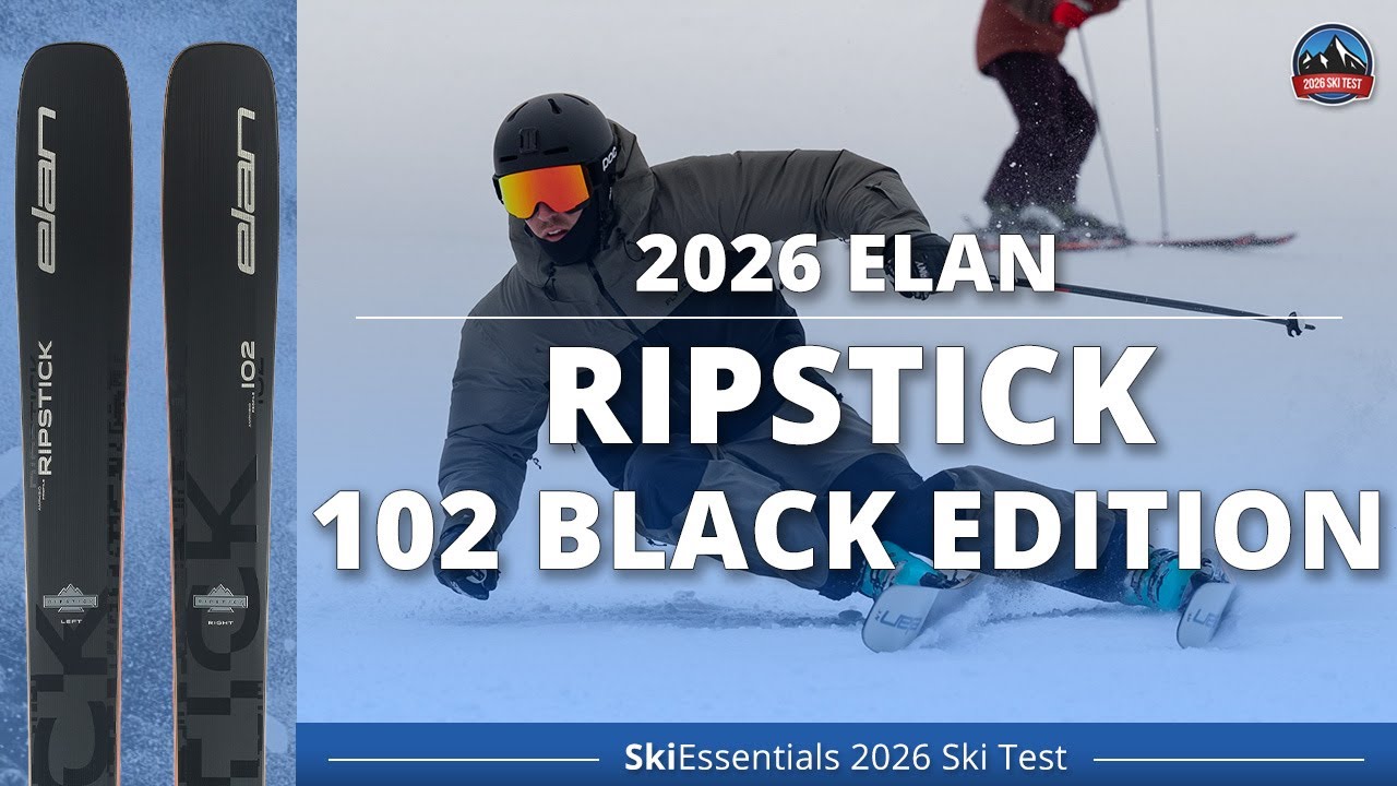 2026 Elan Ripstick 102 Black Edition - SkiEssentials Ski Test Review