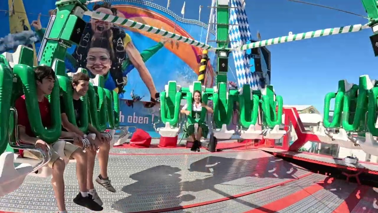 XXL Höhenrausch Riesenschaukel auf dem Oktoberfest 2023 (onride/offride)