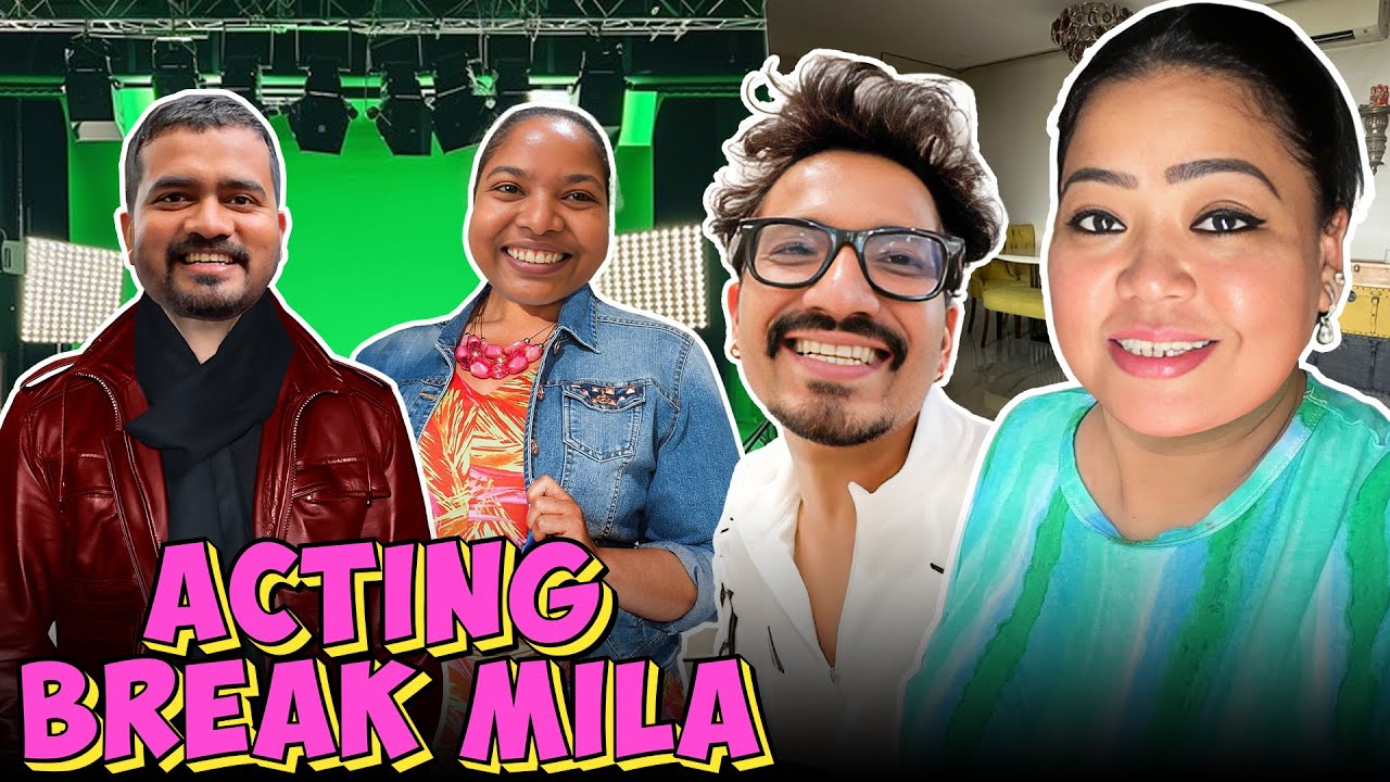Munna Aur Manisha Ko Mila  Acting Ka Break 🎬🤩| Bharti Singh | Haarsh Limbachiyaa | Golla