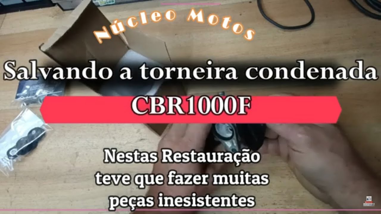 Salvando Honda CBR1000F Restaurando à Torneira de Combustível Condenada